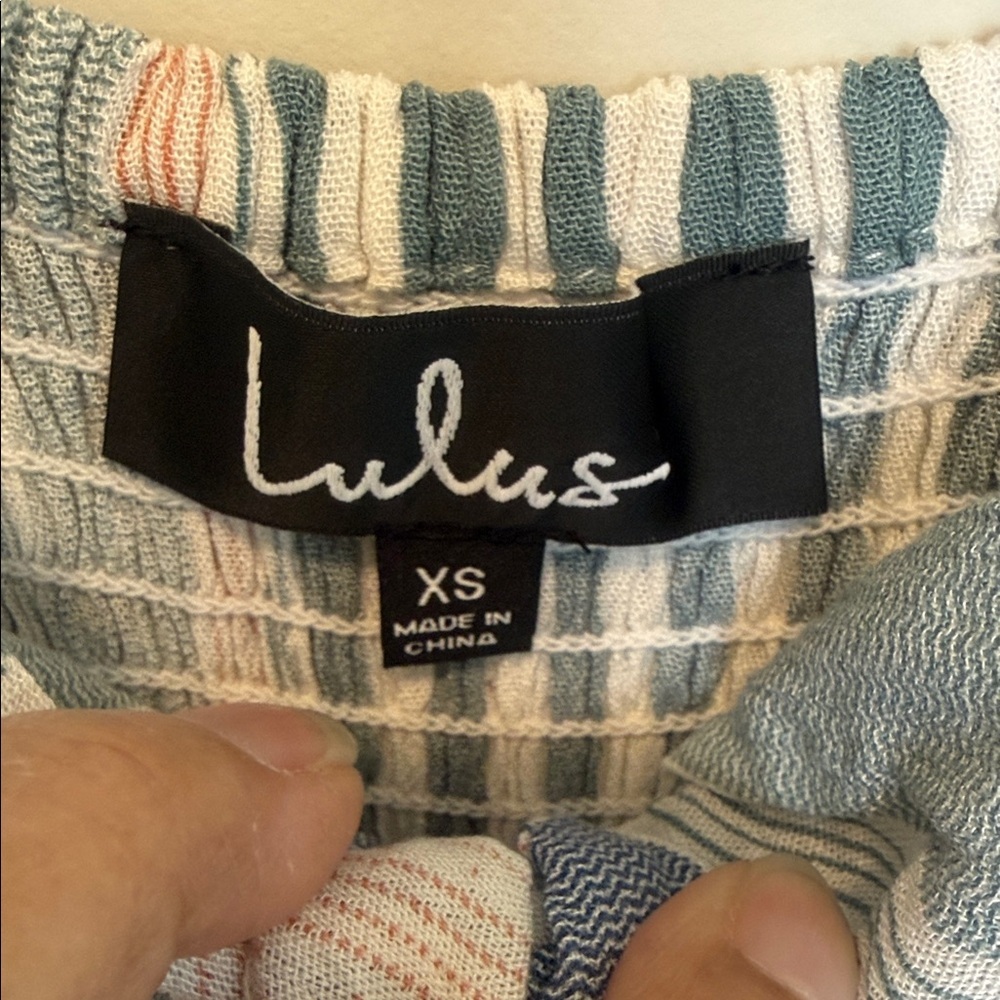 Lulu's Pastel Striped Jumpsuit - Picture 4 of 9